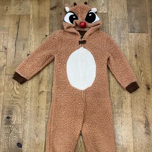 Rudolph the Red nosed reindeer onesie
